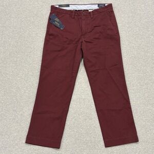 NWT Polo Ralph Lauren The Polo Chino Pants Men's Size 32x30 (Fits 33x27) ALTERED